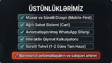 ariston 2 ci el: Veb saytların hazırlanması — 2