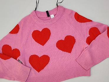 czerwony sweter h: H&M, Sweter damski, rozmiar XS — 1