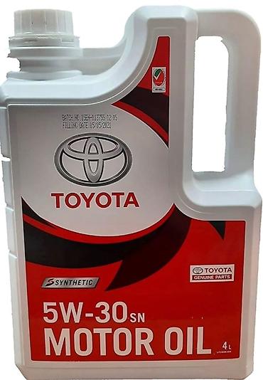 venol 5w30: Toyota 5-30W yağ — 1