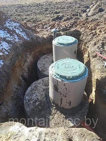 Железобетонные (ЖБИ) кольца для септика: ЖБИ кольца под 🔑 Бишкек Монтаж септика из железобетонных колец под — 7