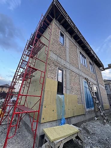 Фасадные работы: Фасадные работы и отделка домов “под ключ” Что предлагаем: - — 5