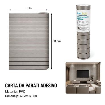 KMT 3D zidna nalepnica sa rešetkastim dezenom, rolna 3210585