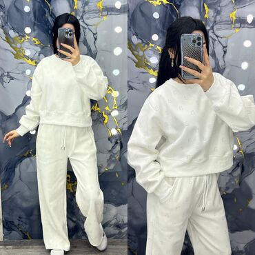 İdman dəstləri: Qadınlar üçün rahat sport dəst - 2 hissəli: kapüşonlu fermuarlı — 9