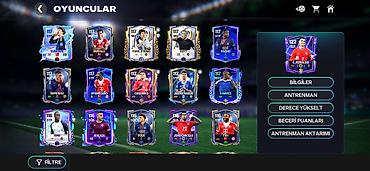 ramsey: FC Mobile hesabı – güclü heyət və zəngin kolleksiya - Ümumi güc: GEN — 5