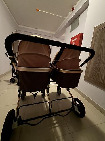 Коляски для двойни: Kolyaska ekizler ucun qirigi yoxdu yaxwi vezyetdedi tecili satiram — 3