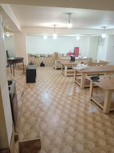 аренда помещения для кафе: İcarəyə verilir – yeraltı istehsalat/sex sahəsi - Geniş açıq planlı