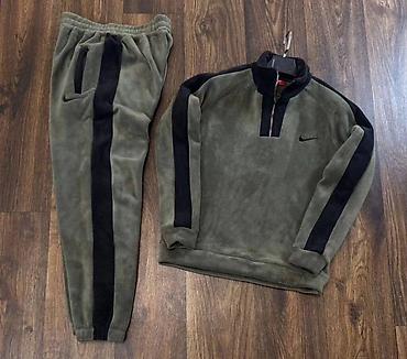 Флисовый спортивный костюм Nike (верх + брюки) - Материал: мягкий at lalafo.kg Флисовый спортивный костюм Nike (верх + брюки) - Материал: мягкий