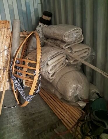 Комплектующие для юрт: Войлок юрта размер длина 3.80 шрина 1.90 толщина 1.5 см боз үйдүн — 9