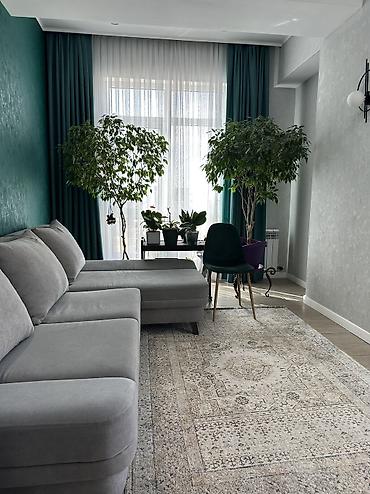 Продажа квартир: 2 комнаты, 63 м², Кок-Жар ж/м Элитка, 3 этаж, Дизайнерский ремонт — 1