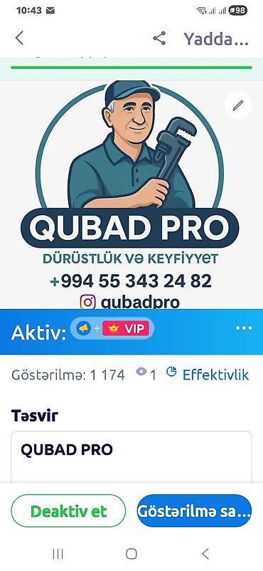 elektirikli moto: QUBAD PRO – mexanika, elektronika və elektrik üzrə usta xidmətləri — 1