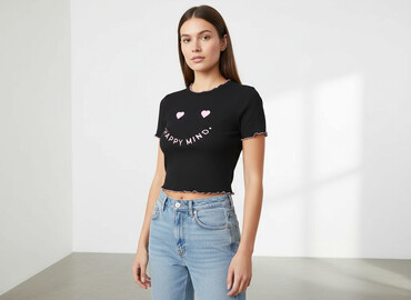 koszulki z kotem damskie: House, Top damski, rozmiar S