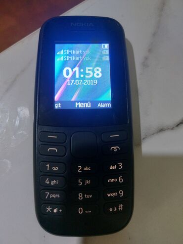 Nokia: Nokia 1, rəng - Qara, Düyməli