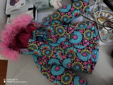 детские длинные пуховики: Kurtka, Qız üçün, 5 - 6 yaş