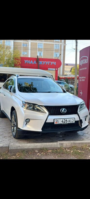 Lexus: Lexus RX: 2012 г., 3.5 л, Автомат, Бензин, Внедорожник