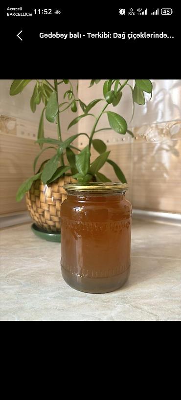 bal arısı satışı: Təbbi Çiçəklərdən Toplanmış Bal 🍯 — 1