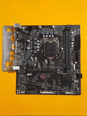 Техника и электроника: Материнская плата для ПК, Б/у, Gigabyte, LGA1200, Micro-ATX — 1