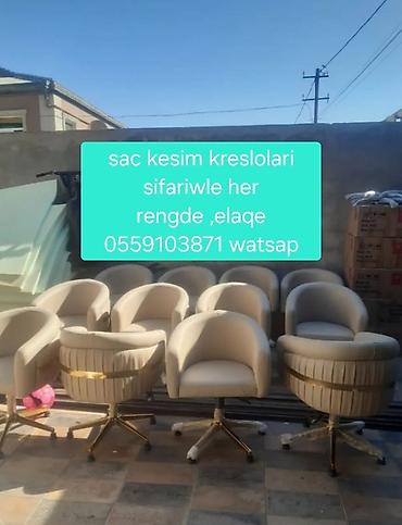 Salon, tibbi kreslolar: Yeni, Saş kəsimi kreslosu — 1