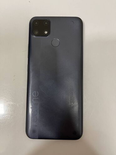 Realme C25, 64 ГБ, цвет - Серый, Отпечаток пальца, Беспроводная зарядка, Две SIM карты