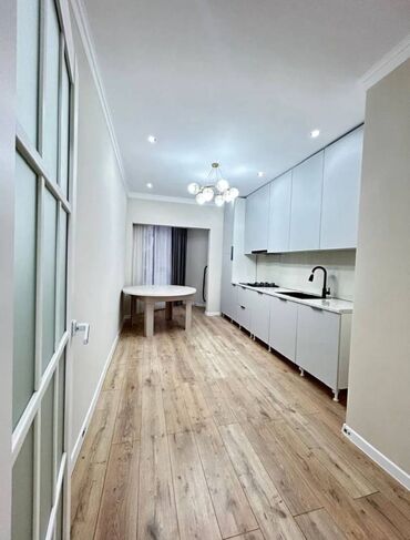 квартиры в кок жар: 1 комната, 46 м², Элитка, 3 этаж, Евроремонт