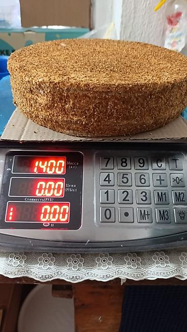 Азык-түлүктөр: МЕДОВЫЙ ТОРТ вес 1.400кг домашний коржики кексы вкусный и для — 8