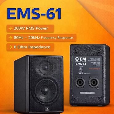 yamaha ses sistemi: İşlənmiş Yamaha Kolonka, Növ - Akustik, rəng - Qara — 2