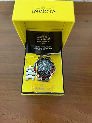 часы кольцо: Invicta — мужские наручные часы в фирменной коробке - Корпус и — 2