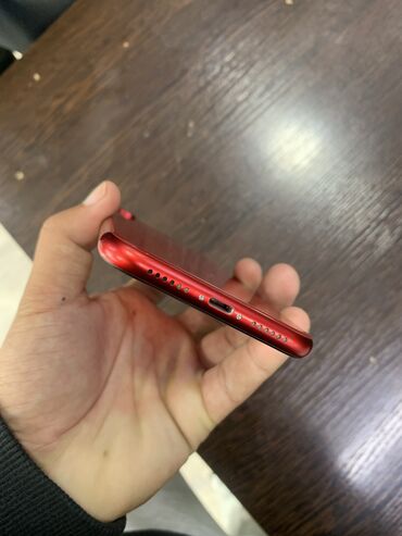 кытайский айфон: IPhone Xr, Б/у, 64 ГБ, Красный, Зарядное устройство, Чехол, Кабель, 91 %