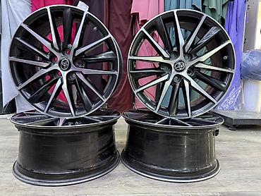 Диски: Литые Диски R 18 Toyota, Комплект, отверстий - 5, Б/у — 2