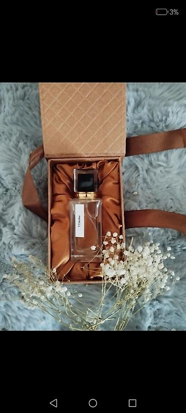 Ətriyyat: 50ml sadə qablasmada 30ml yağ 20ml suyu Fransa parfum ları bütün — 19