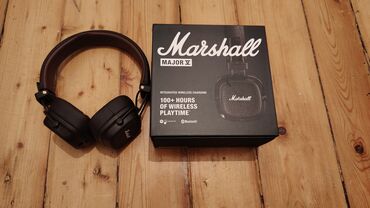 Qulaqcıqlar: İşlənmiş Simli Qulaqcıqlar, Marshall, rəng - Qəhvəyi — 2