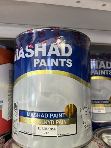 мойка для машины: Глянцевая алкидная эмаль Mashad Paints - Тип: Gloss Alkyd Paint