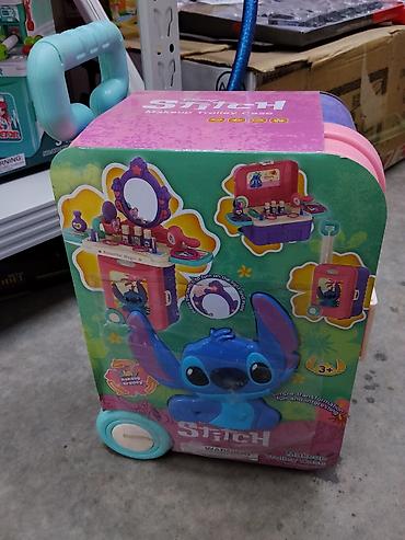 кигуруми стич: Игровой набор Disney Stitch – детский чемодан‑троллей с косметическим — 1