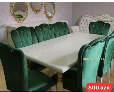 Divanlar: Qonaq otağı üçün, Yeni, 8 stul