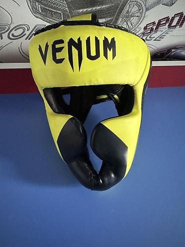 Venum boks/MMA qoruyucu başlıq - Brend: Venum - Rəng: sarı-qara -