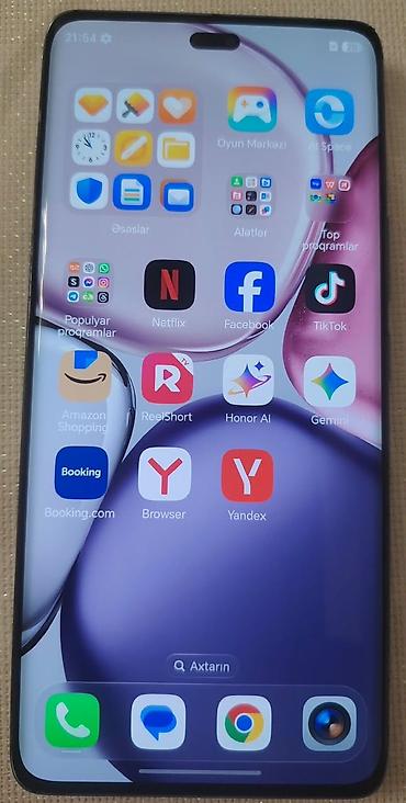xiaomi note 14 t pro: Honor 9C, rəng - Boz, İki sim kartlı — 3