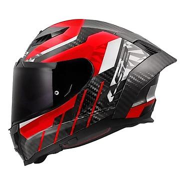 stranger things: Integralna moto kaciga LS2 – karbonska školjka, sportski dizajn — 1