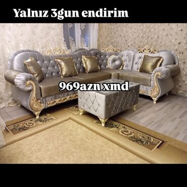 перла мебель баку: Угловой диван, Новый, Бесплатная доставка