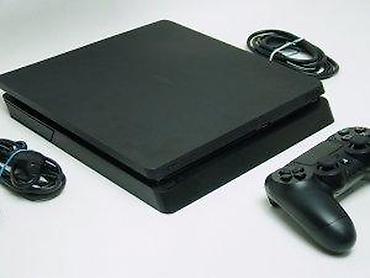 PS4 (Sony Playstation 4): U ponudi je Sony PlayStation 4 Slim. Stanje: odlično očuvana, radno — 14