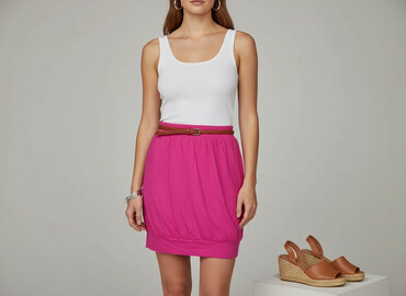 spódnice długie allegro: Papaya, Spódnica damska, rozmiar L