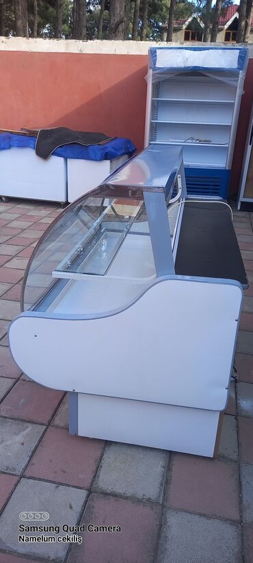 Soyuducu vitrinləri: Mağaza/vitrin soyuducusu və dondurucu Dondurucu (şüşə sürgülü qapaqlı) — 23