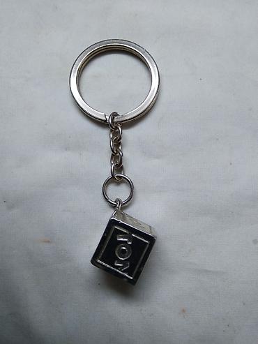 horizontalno: Privezak za kljuceve Ton,metalni 8,5 cm — 1