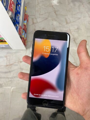 ayfon qiymətləri: IPhone 7 Plus, Qara, Barmaq izi