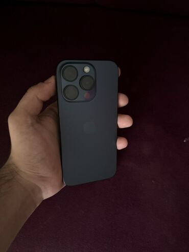 Apple iPhone: IPhone 15 Pro Max, 128 GB, Blue Titanium, Face ID