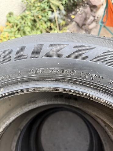 Шины и диски: Зимние шины Bridgestone Blizzak, комплект из 4 шт. - Размер: 265/55 — 3