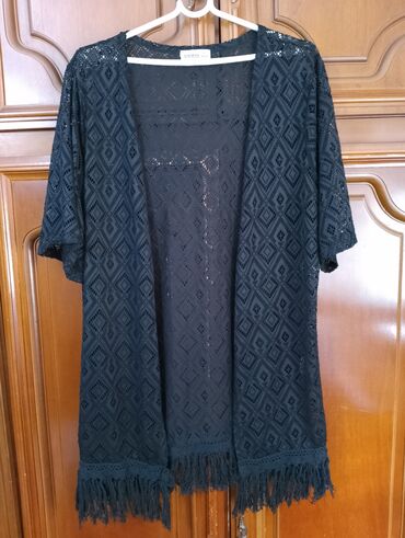 tunika črna: Embroidery, Single-colored