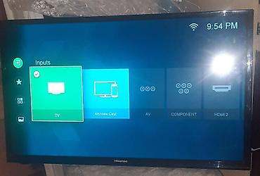 tv stick: Hisense firmasının 82 ekran (32 düym) televizorudur. Şəkillərdən də — 3