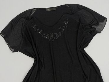 bluzki nietoperz plus size: Bluzka damska, rozmiar 2XL
