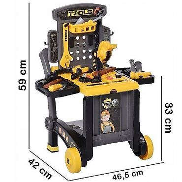 90 patike: MAJSTORSKA RADIONICA ZA DECU 3u1 SA ALATIMA – ECOTOYS Šifra — 5