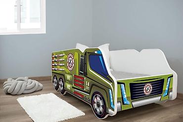 mikser igracka: Dečiji Krevet za Dečake 140x70 cm – Truck Army (Šifra proizvoda: ) - — 1