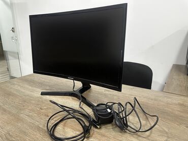 Monitorlar: Samsung Designer Curved Monitor Auto Cad ve Design ishleri uchun